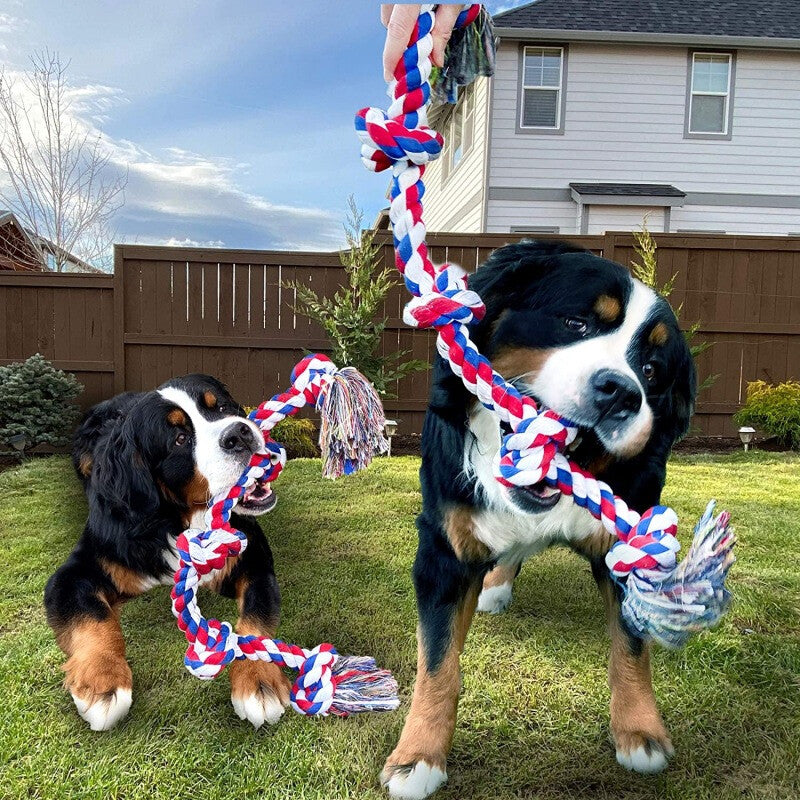 XXL rope tug and chew toy for large dogs